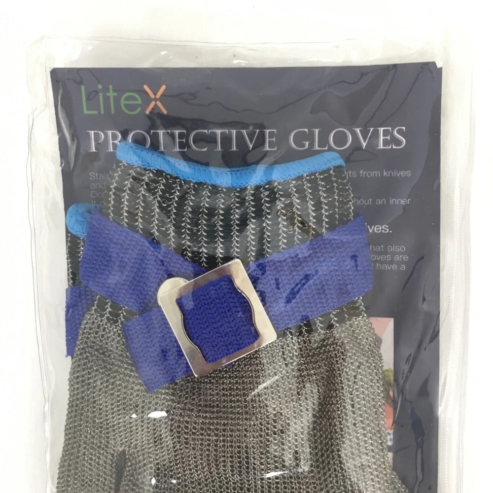 Stainless Steel Cut Resistant Gloves NEW Size S Filleting Meat Trimming by LiteX